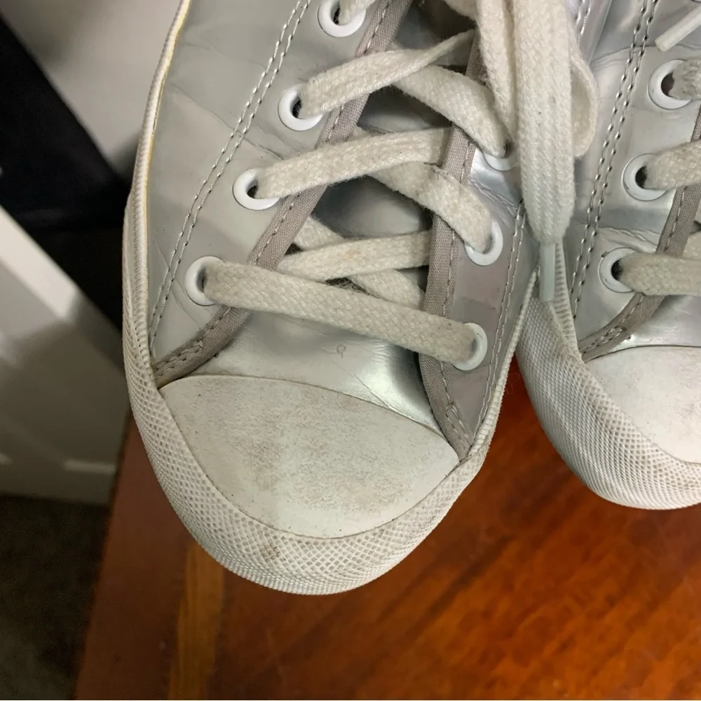 Kate Spade Saturday X PF Flyers Metallic Sneakers